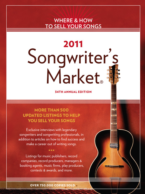 Title details for 2011 Songwriter's Market by Editors Of Writers Digest Books - Available